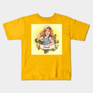 Farrah Fawcett Pop Kids T-Shirt